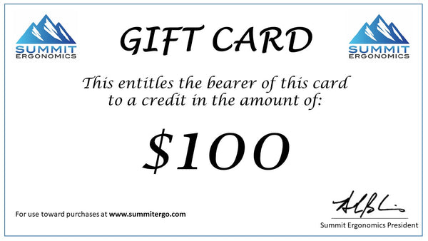 Summit Ergonomics Gift Card