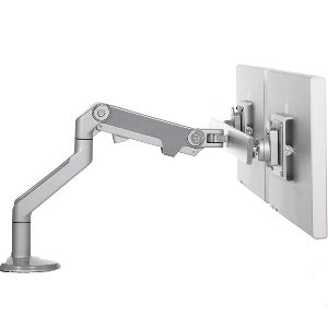 Humanscale M8 Monitor Arm w/ CrossBar for Dual Monitors